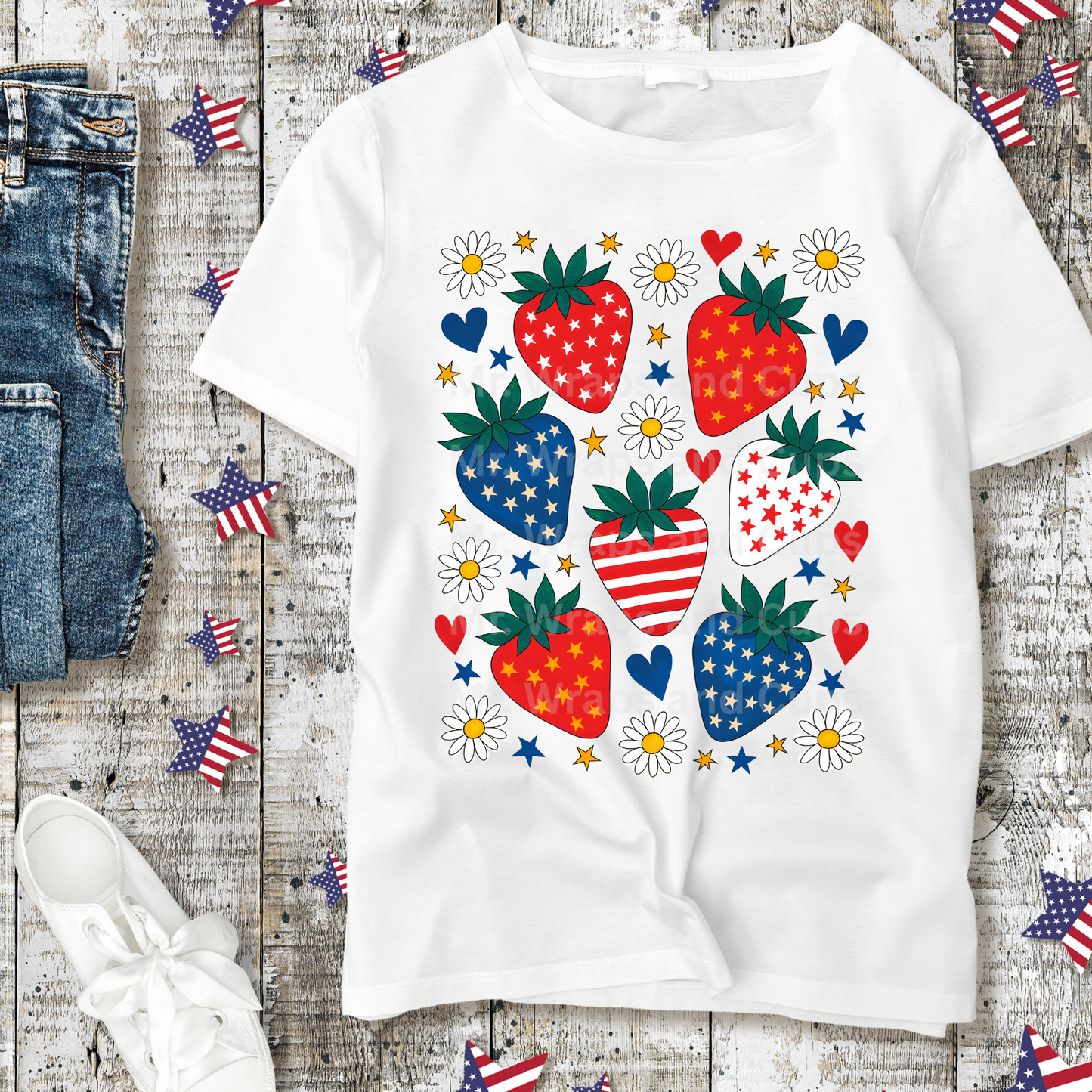 RTS American Strawberried Shirt