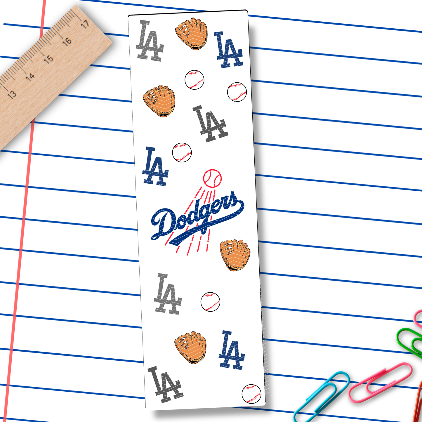 P-PW 037 Dodgers Baseball