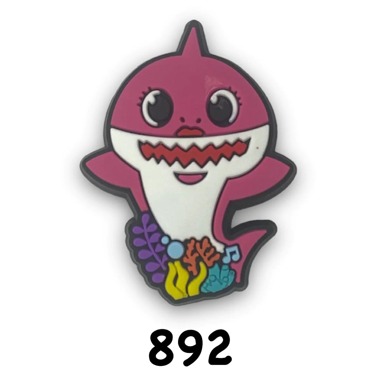 Shark Silicone Charm
