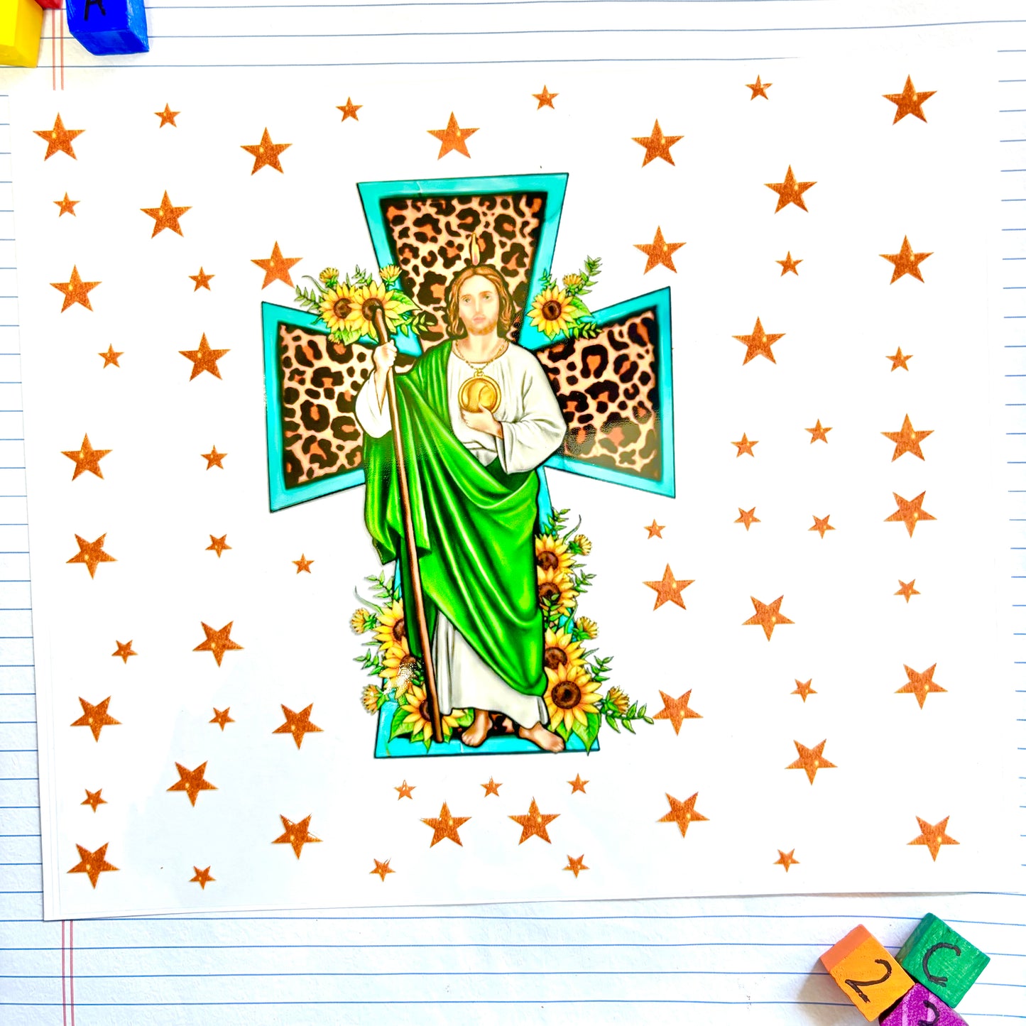 008 San Judas Religious 20oz Wrap