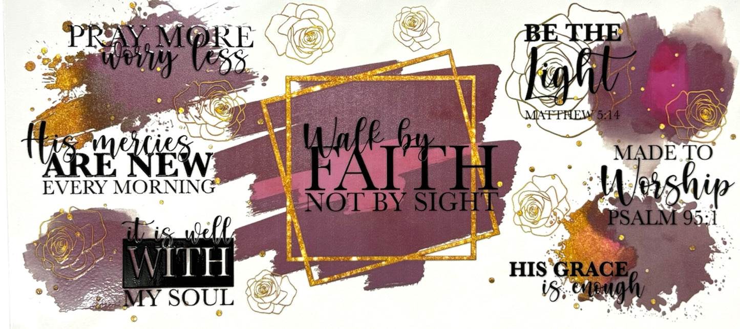 194 Faith Plum UV DTF