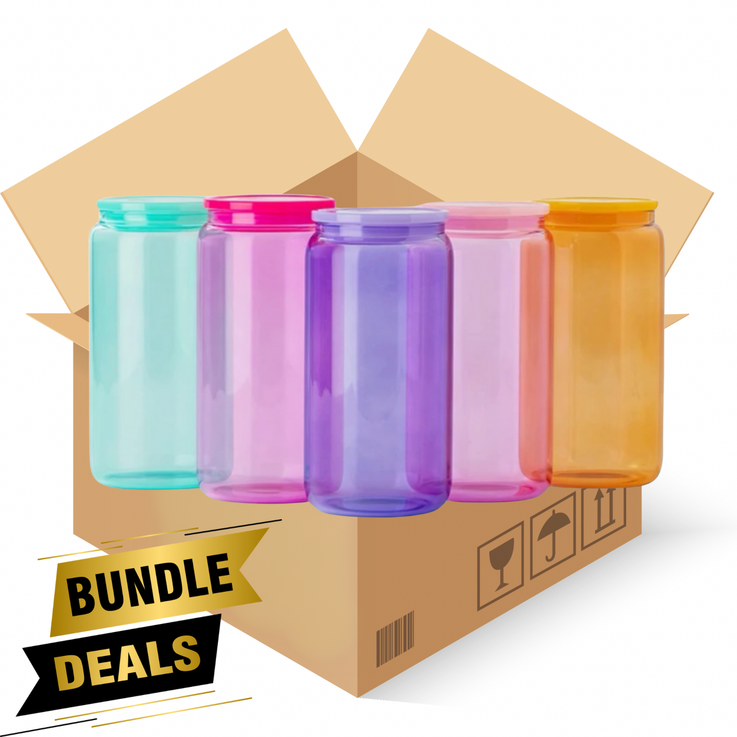 16oz Jelly Glass Bundle
