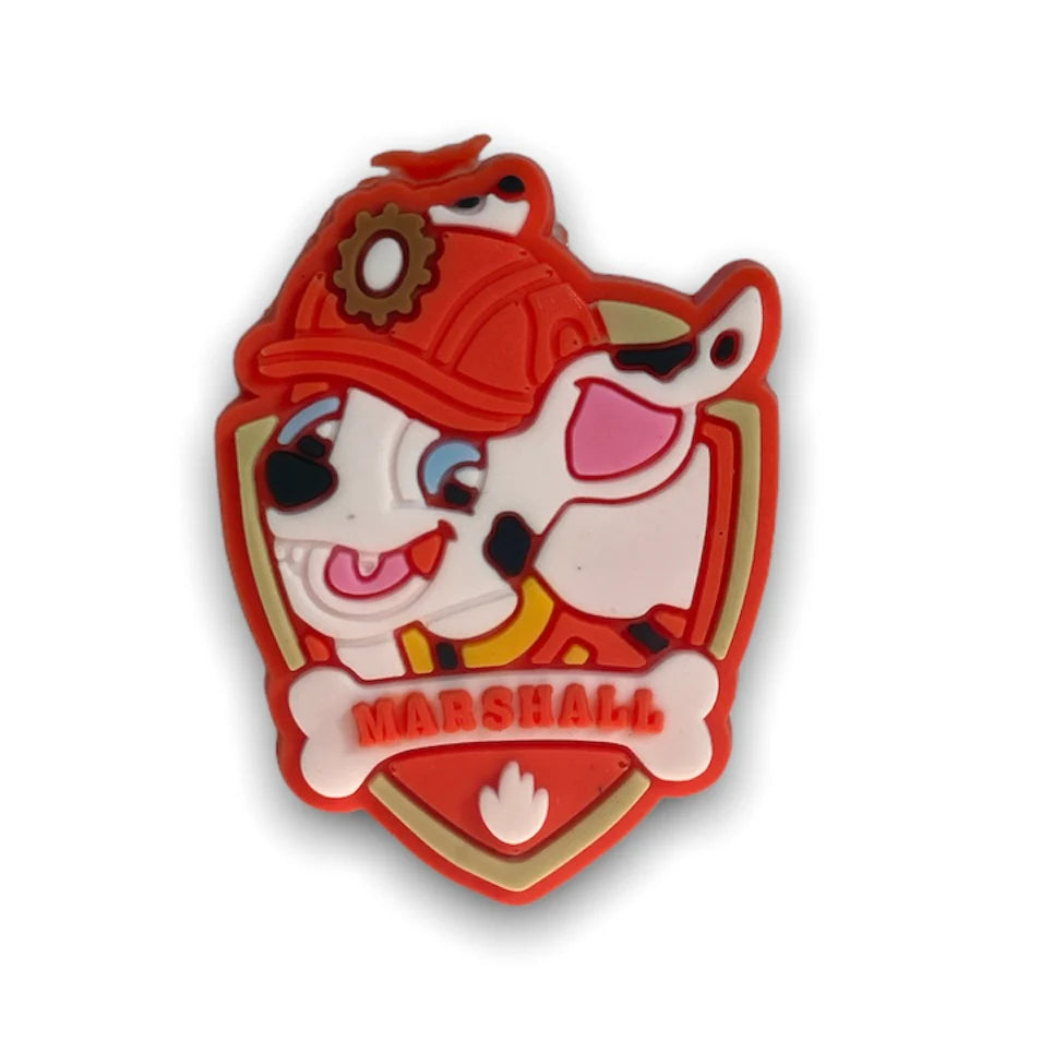 Dog Patrol Silicone Charm