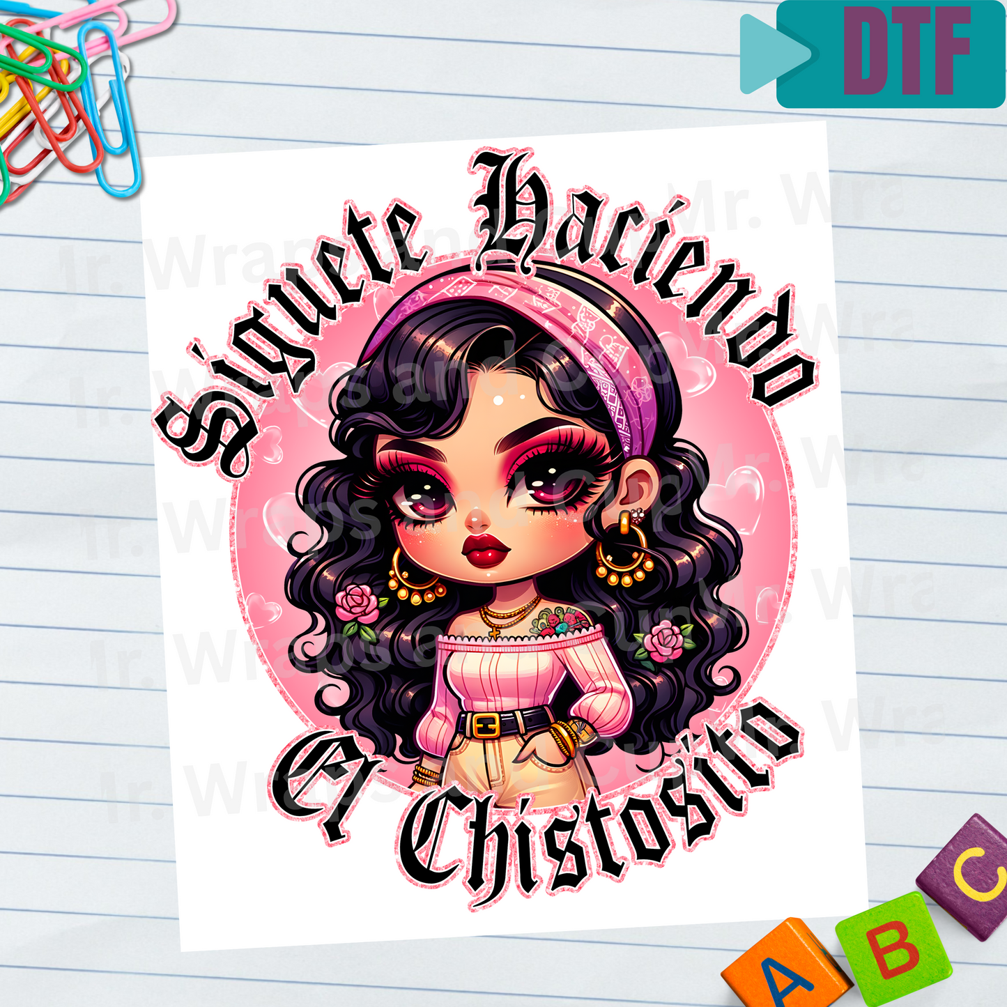 P 065 DTF Síguete Haciendo El Chistoso
