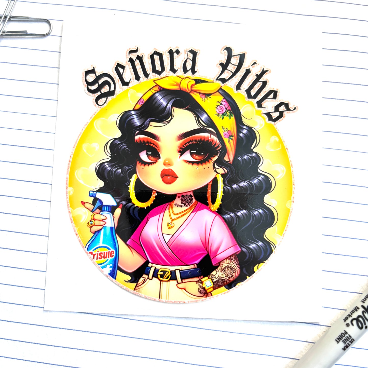 543 B - Señora Vibes Decal
