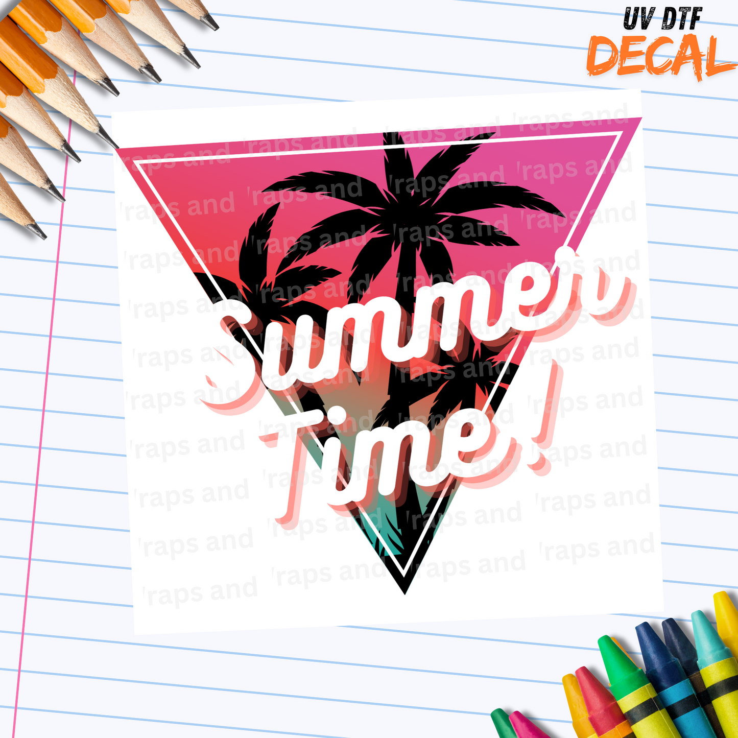 P 005 Decal Summer Time