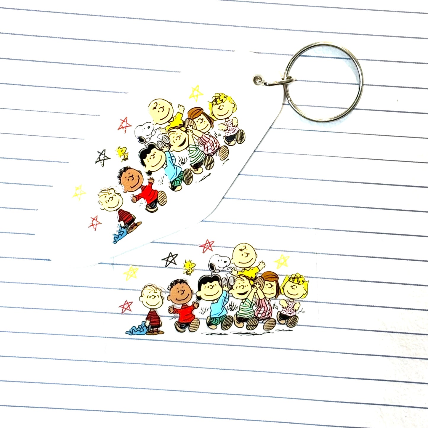 042 Peanuts/Snoopy Motel Keychain Decal