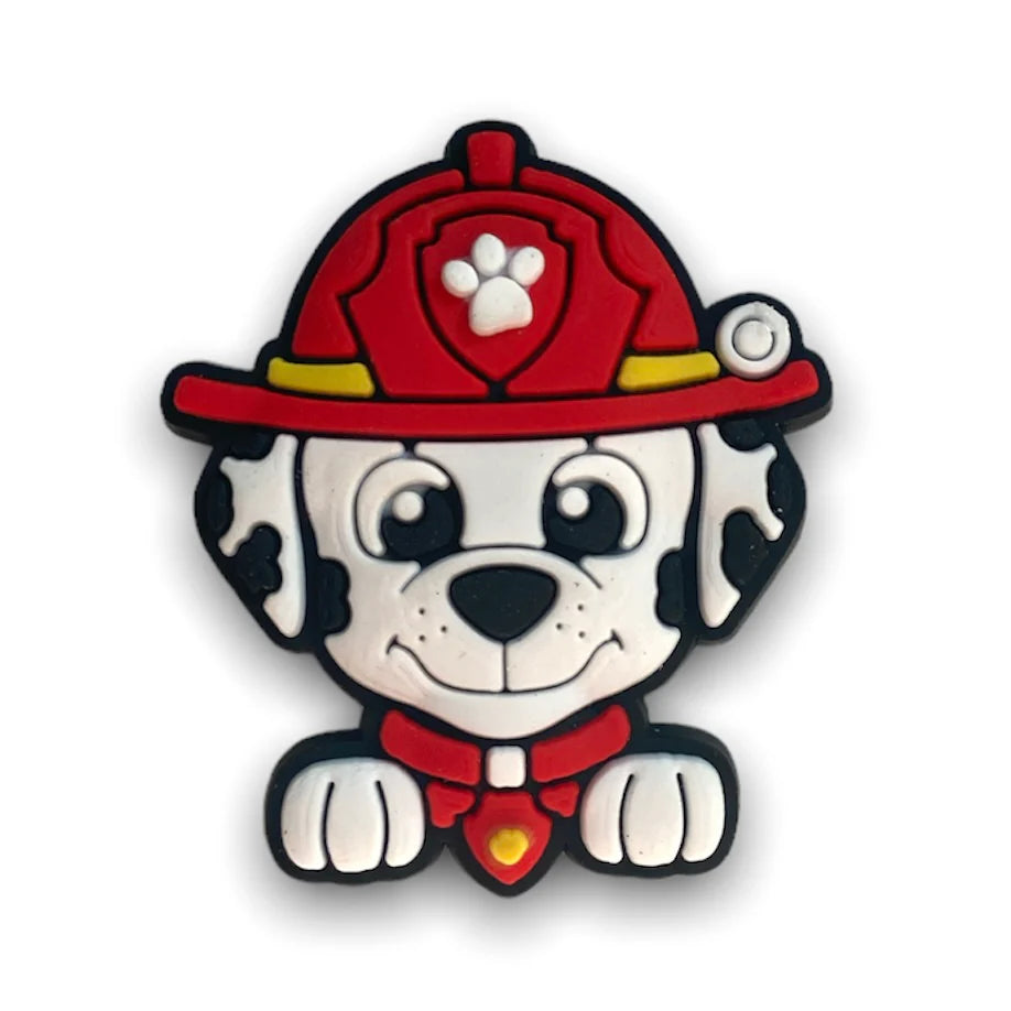 Dog Patrol Silicone Charm
