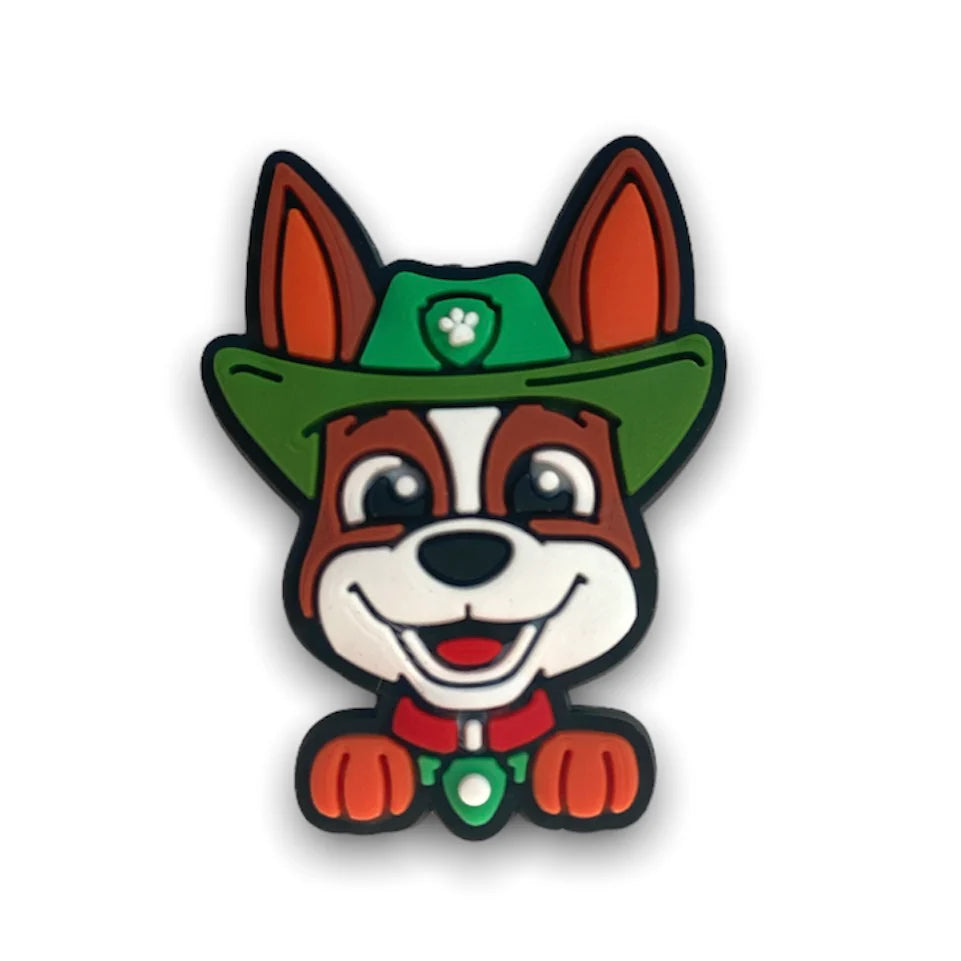 Dog Patrol Silicone Charm