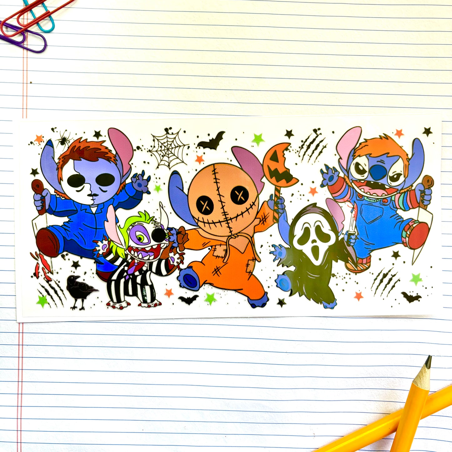 383 Stitch Halloween Wrap