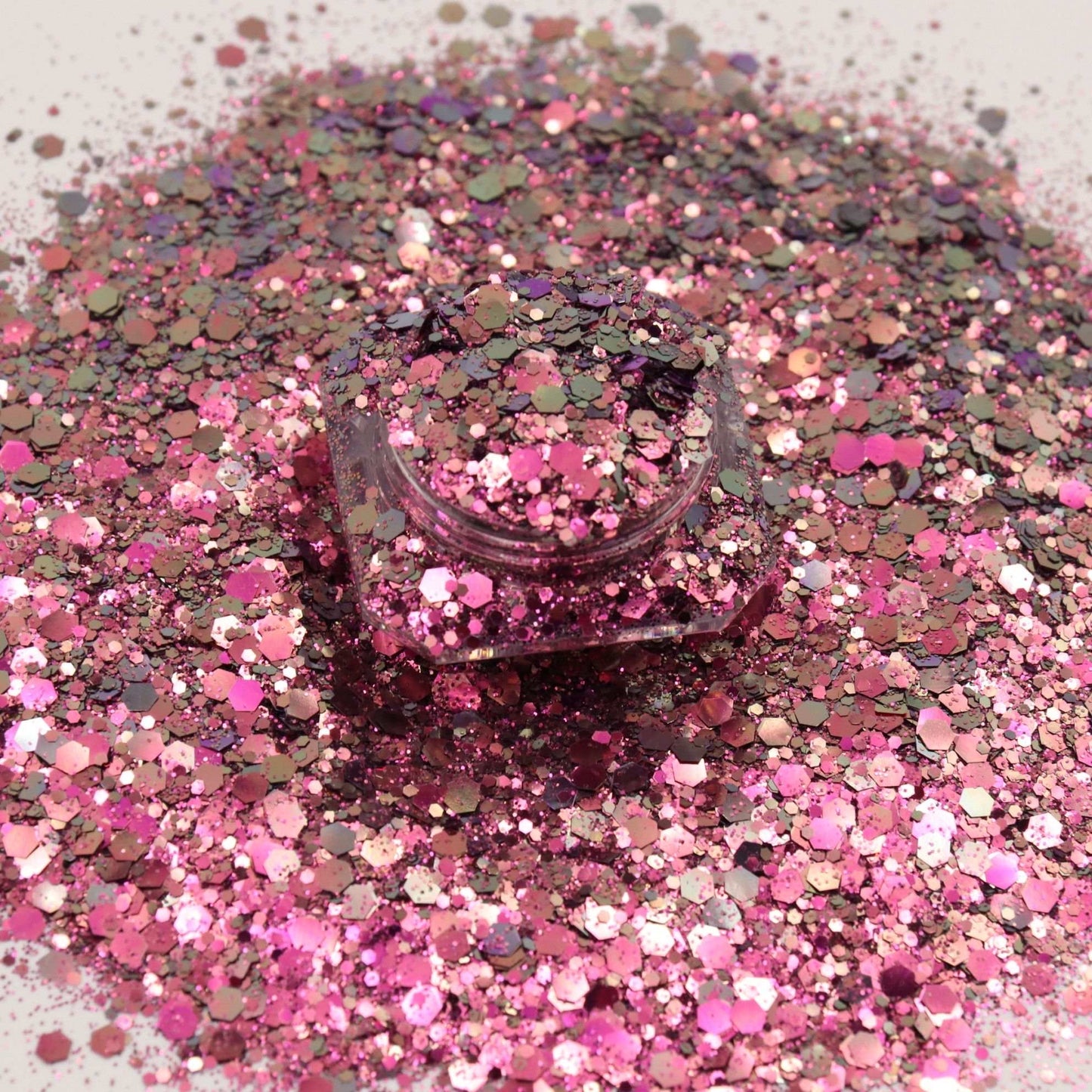 Gray Rose Chunky Mix - Chameleon