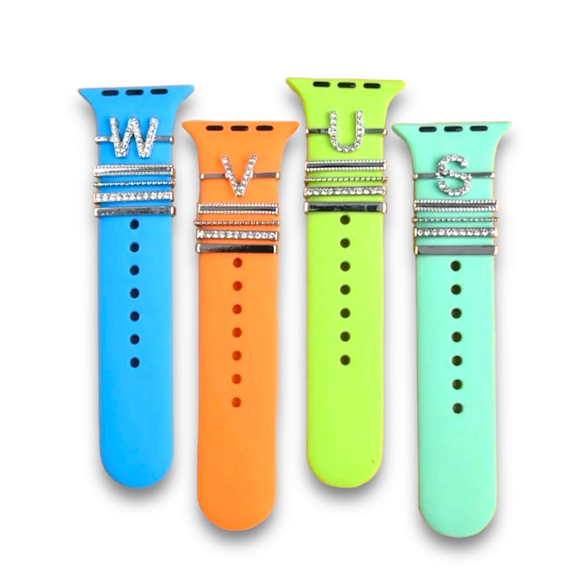 Watch Band Letter Charms