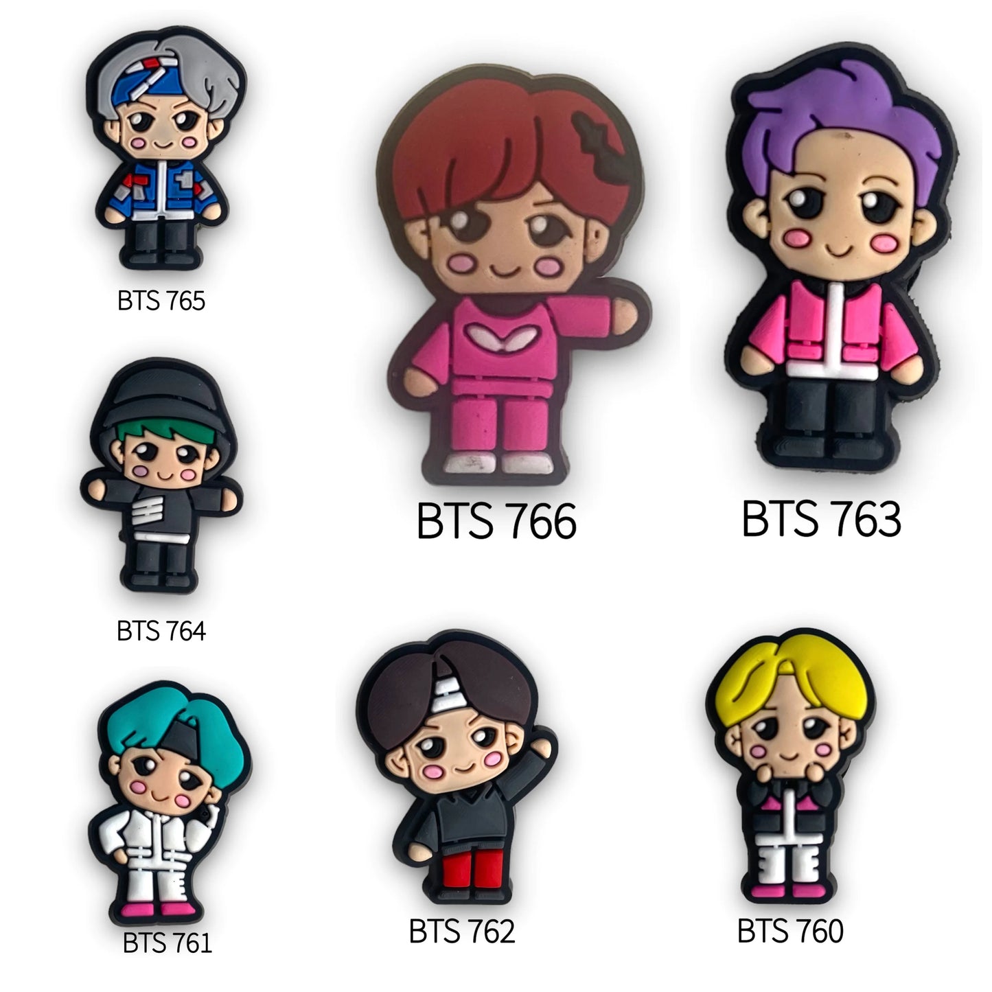 BTS Croc Charms