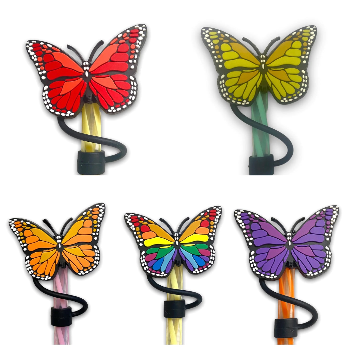 Butterfly Straw Lid