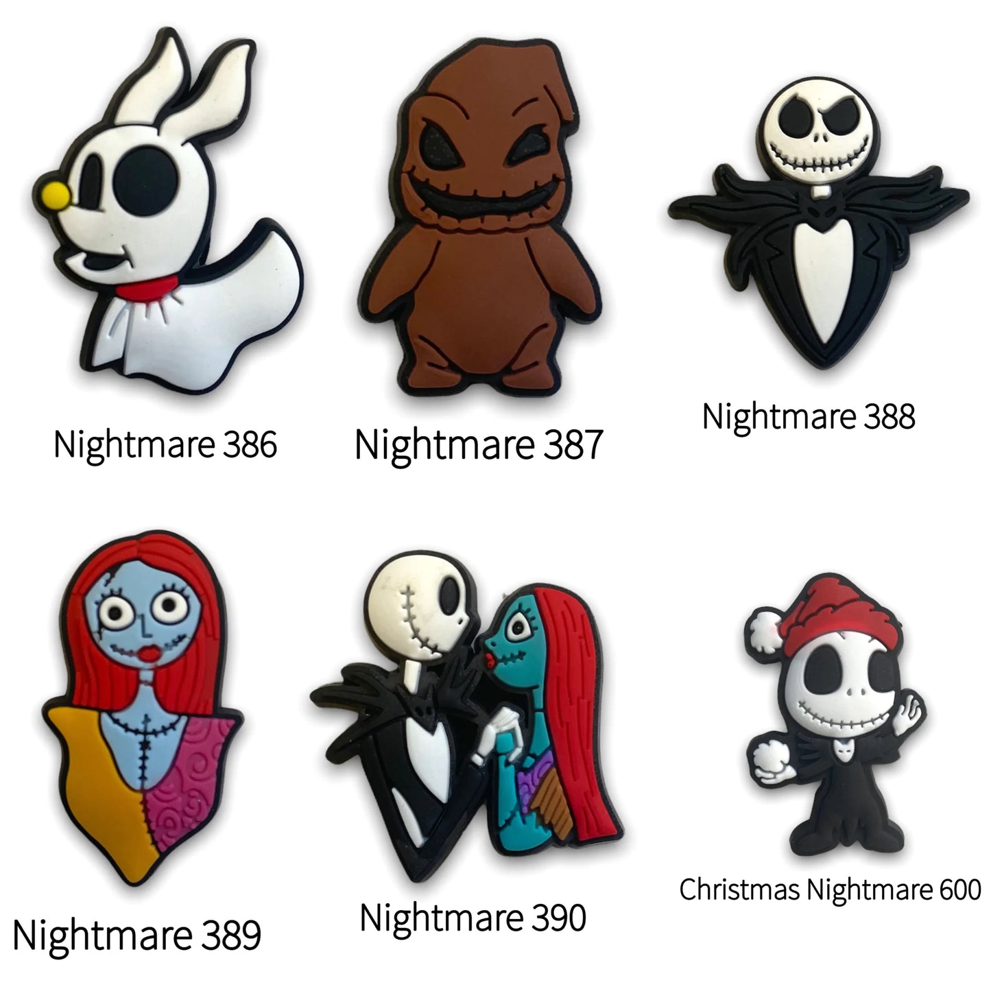 Nightmare Silicone Charms