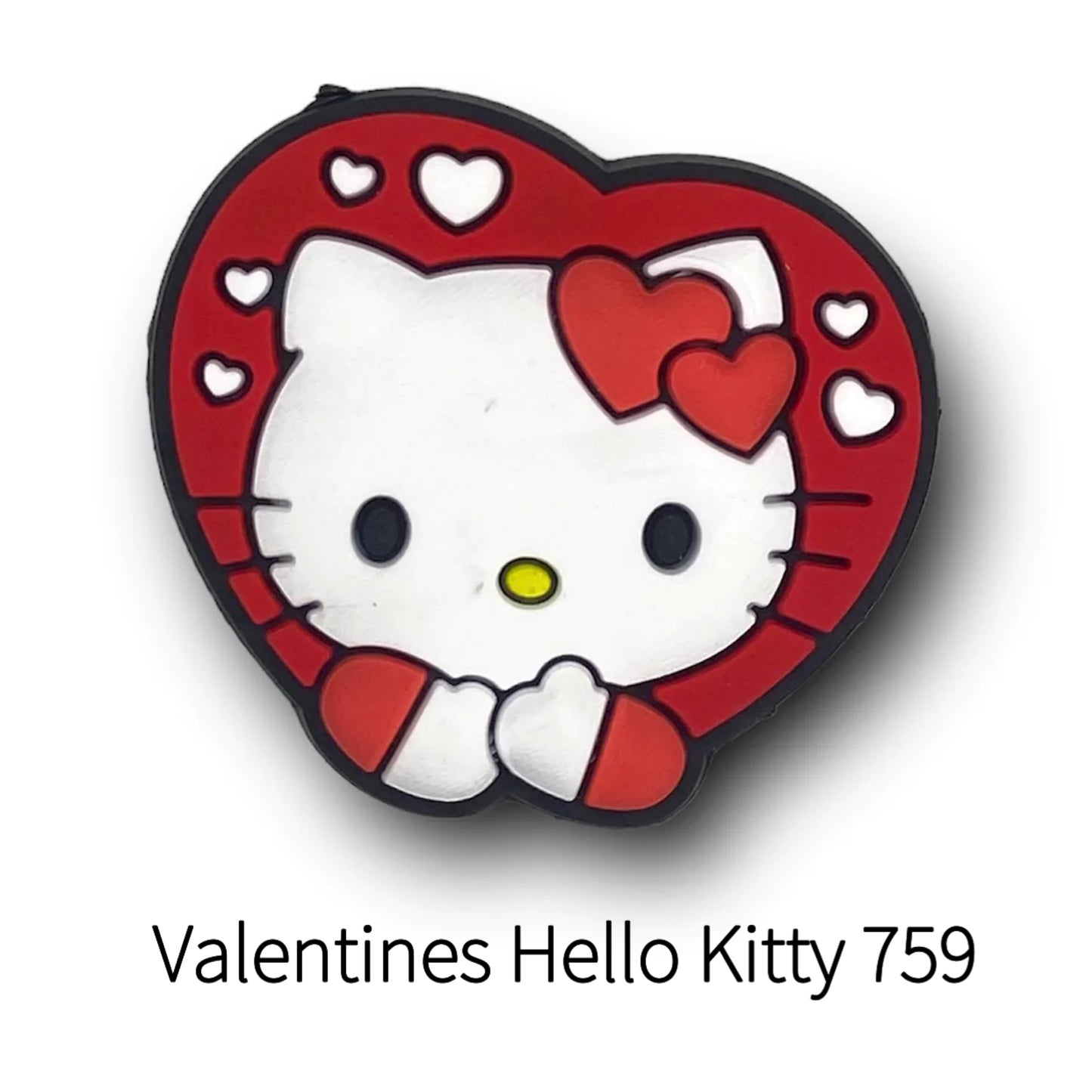 Kitty Valentines Croc Charms
