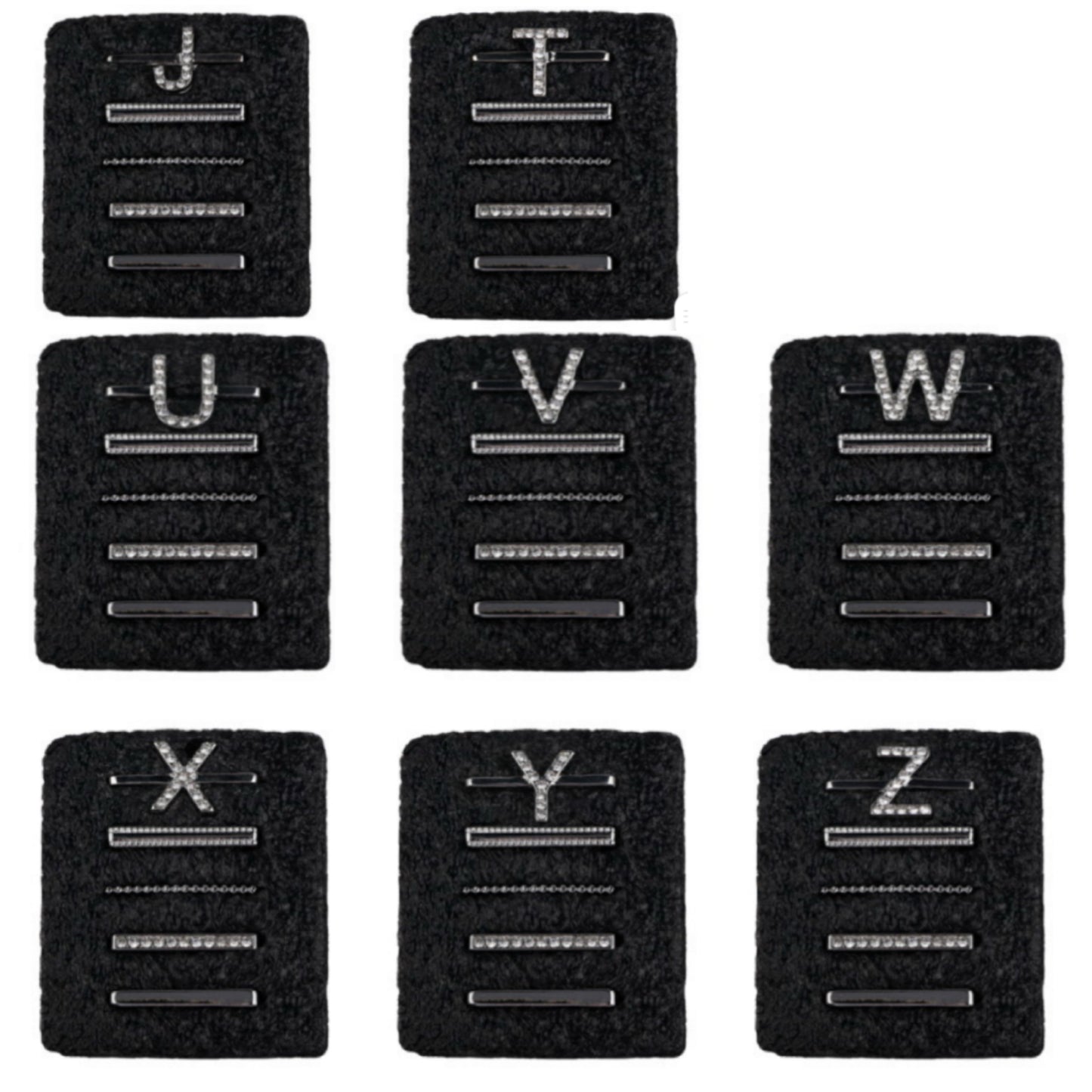 Watch Band Letter Charms