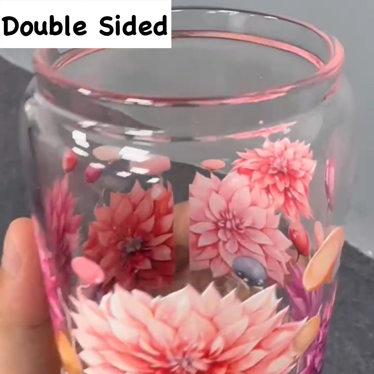 204 Mom Daisy Flower 16oz Wrap