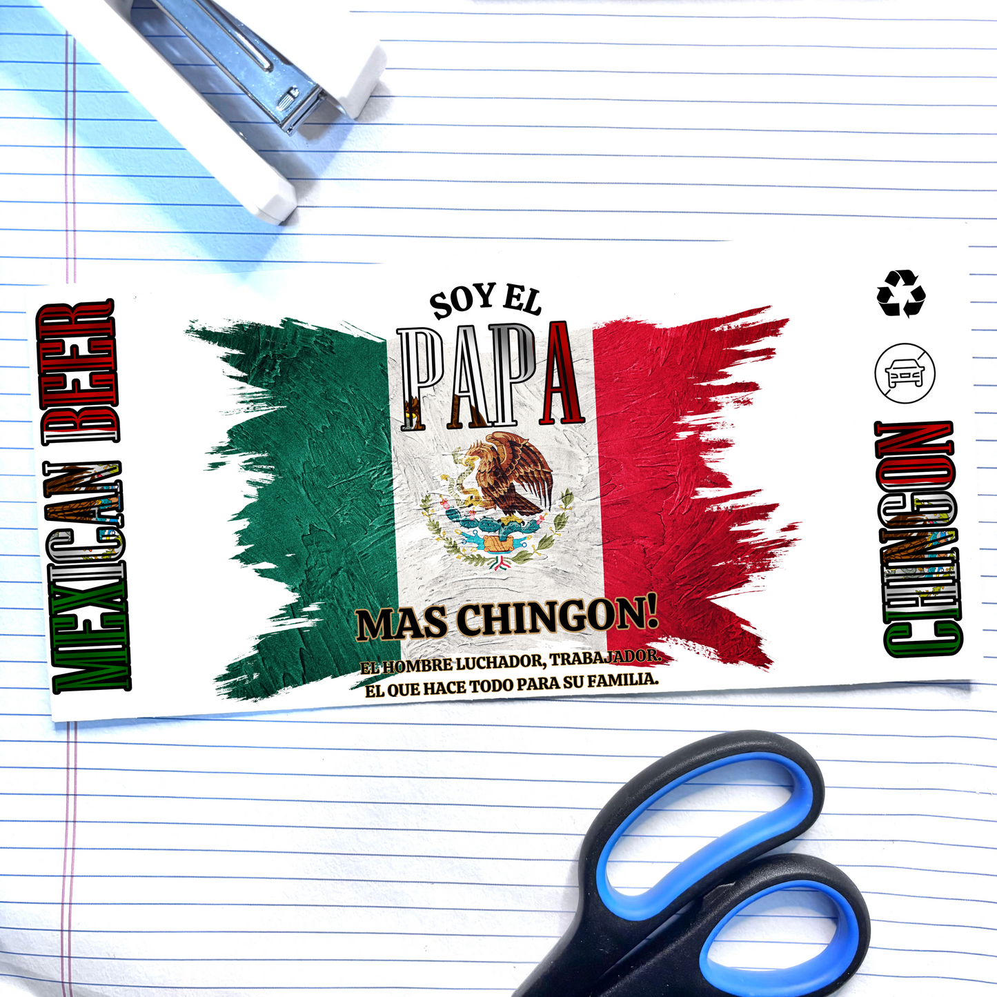 562 Papa Mas Chingon 16oz Wrap