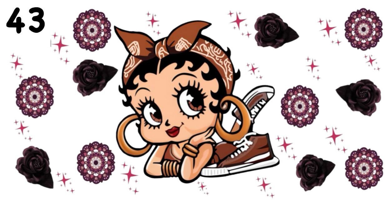 044 Betty Brown UV DTW Wrap