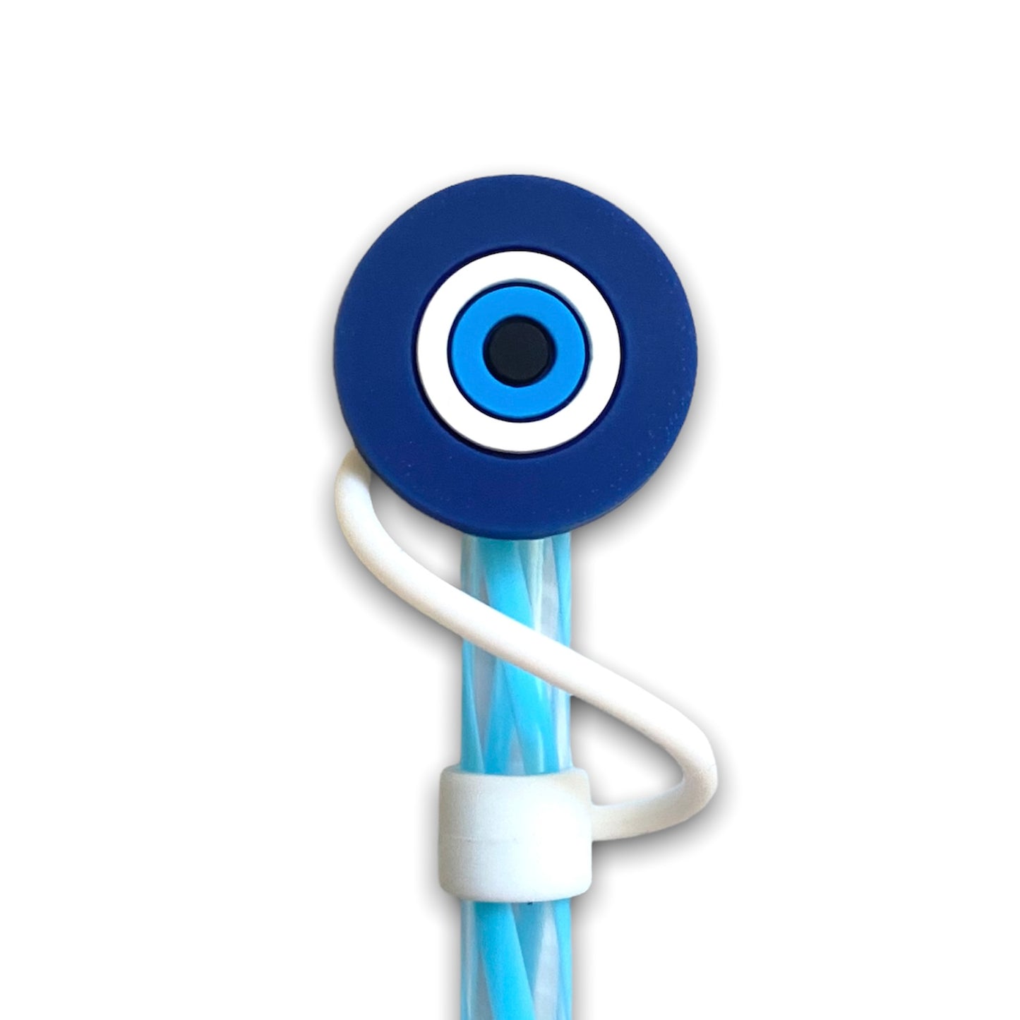 Straw Lid Mal de Ojo/Evil Eye 26