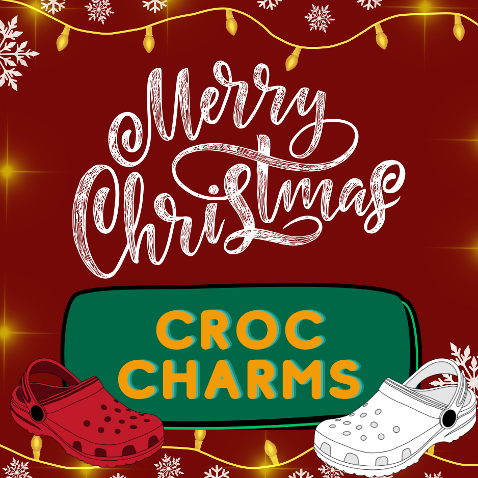 Christmas Croc Charms