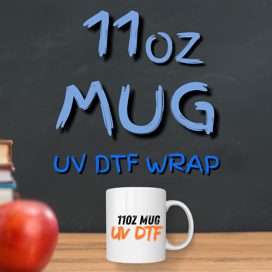 11oz Mug UV DTF Wrap