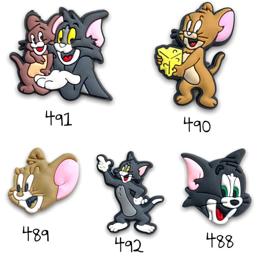 Tom Jerry Silicone Charm