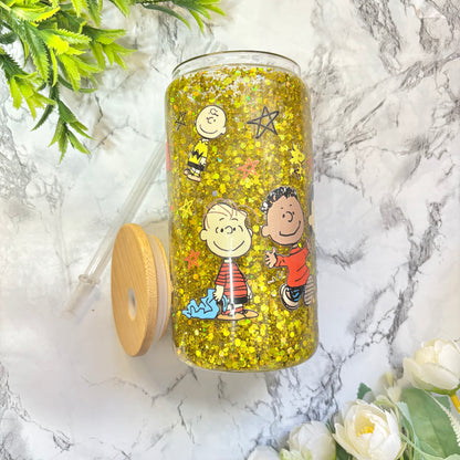 Peanuts Snoopy Snowglobe Cup (RTS)