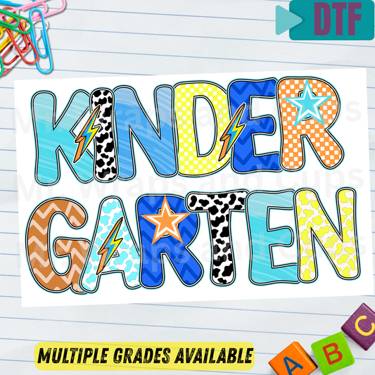 P 076 DTF B2S School Rocker