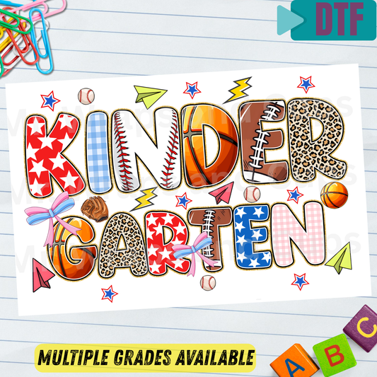 P 081 DTF B2S School Sports Grades