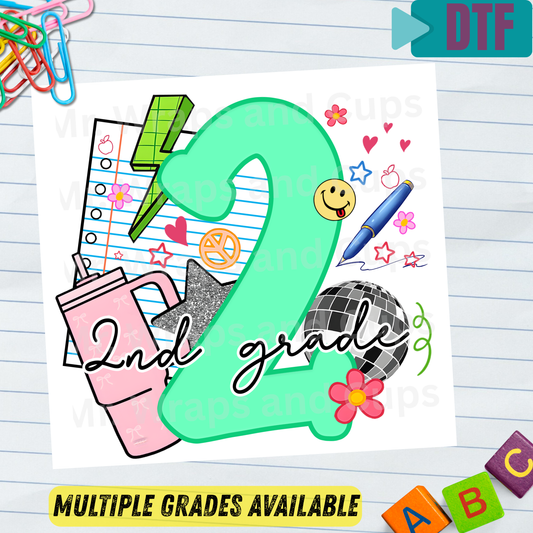 P 085 DTF B2S School Grade Numbers