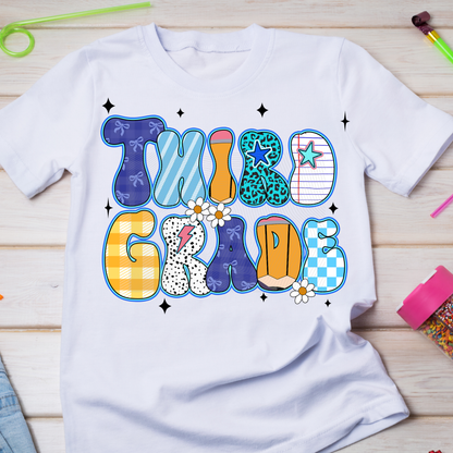 P 088 DTF B2S Blue School Grade