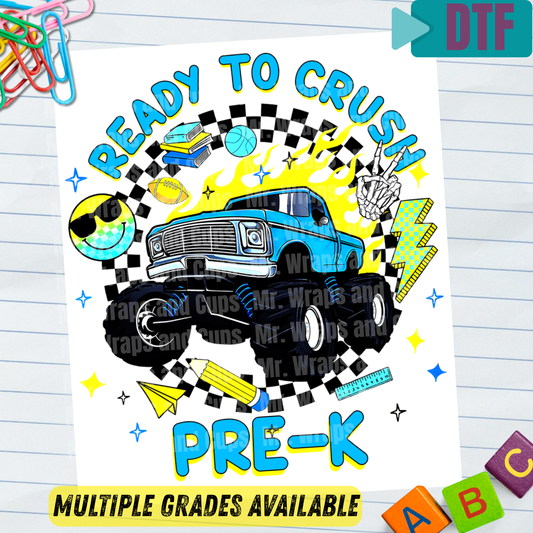 P 091 DTF B2S School Monster Truck