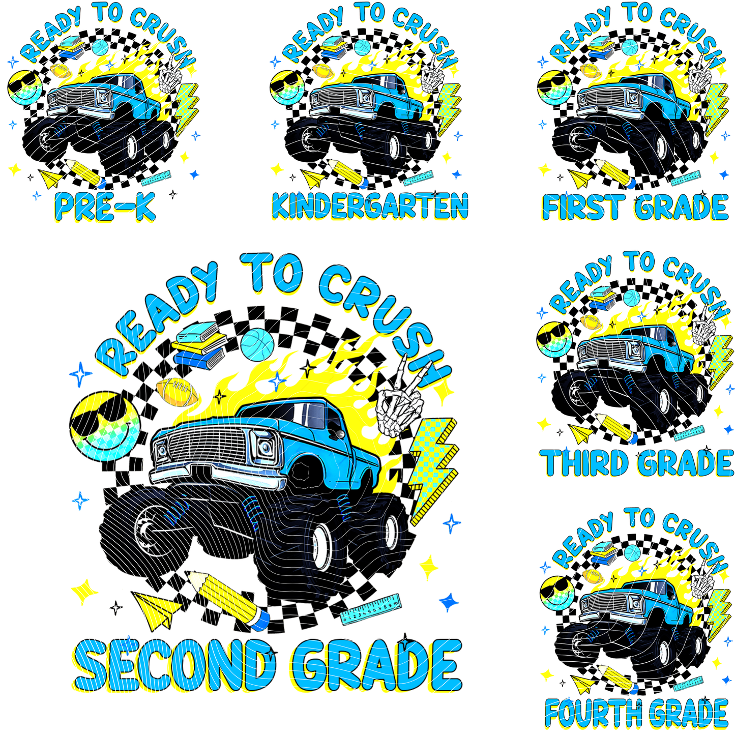P 091 DTF B2S School Monster Truck
