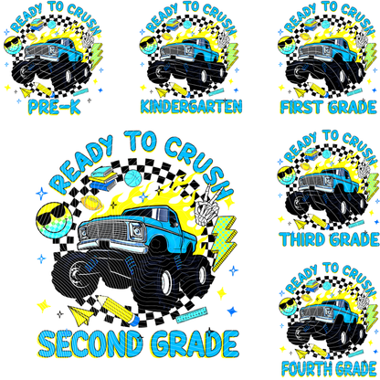 P 091 DTF B2S School Monster Truck