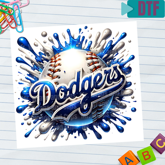 P 096 DTF Dodger Baseball