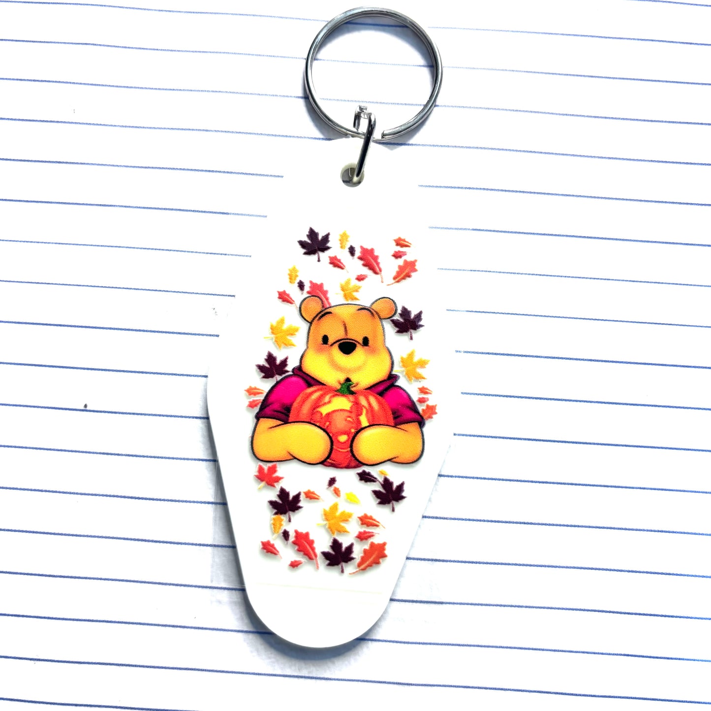 022 Fall Pooh Motel Keychain Decal