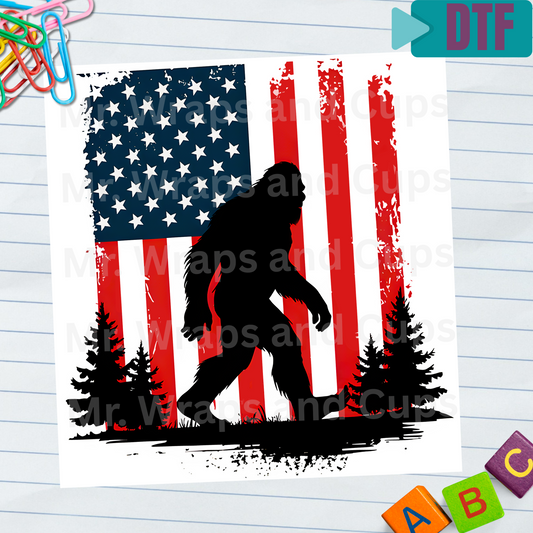 P 023 DTF American Big Foot