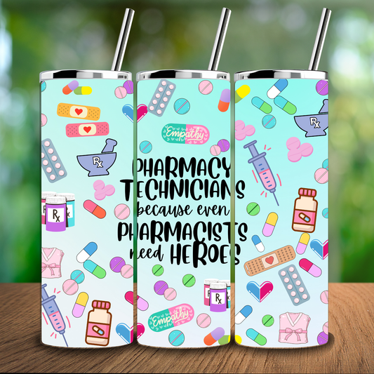 RTS Pharmacy Tech 20oz Stainless Steel Tumbler
