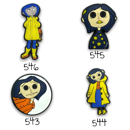 Coraline Silicone Charm