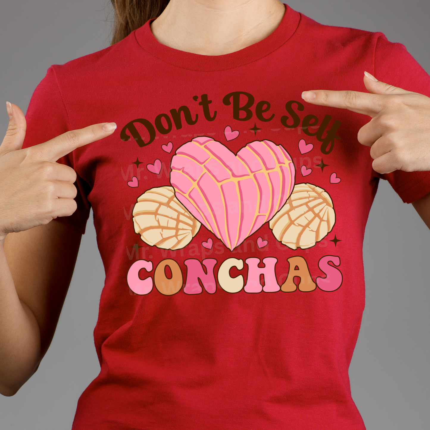 RTS- Don't Be Self Conchas Valentine's Shirt
