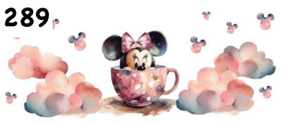 289 Baby Mouse Teacup UV DTF Wrap