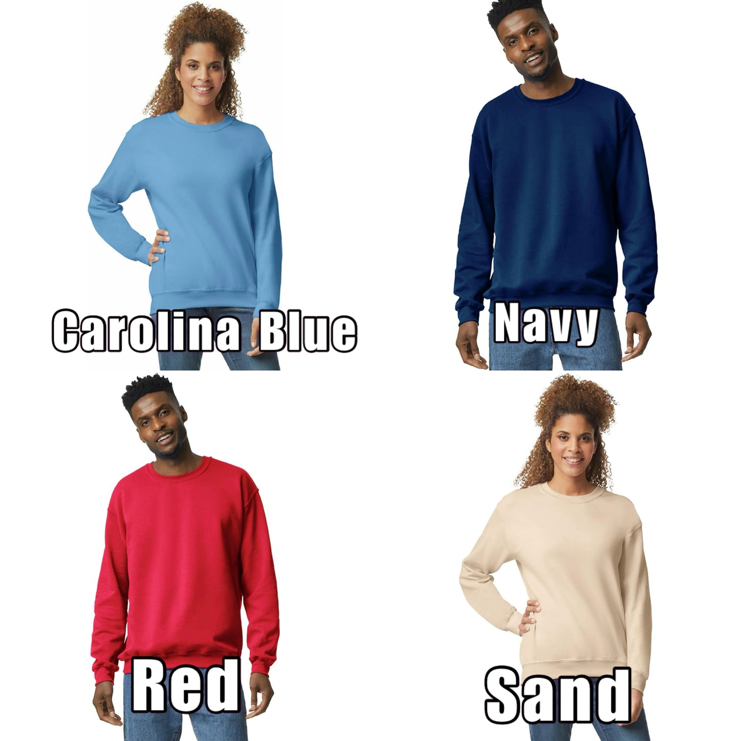 RTS- Tis The Season  Christmas Snack Tree Crewneck