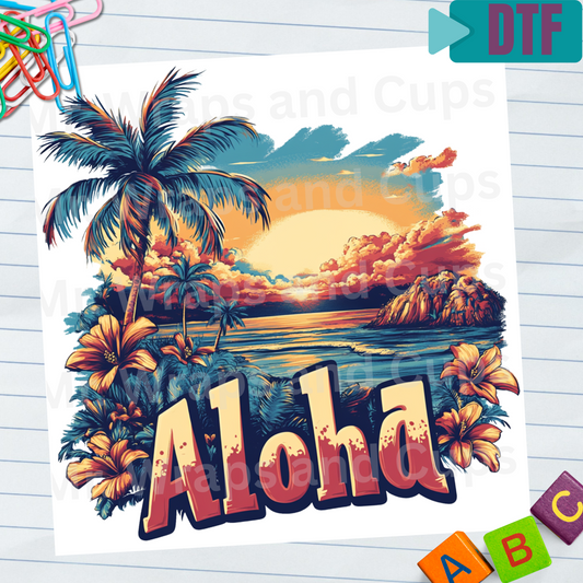 P 054 DTF Aloha