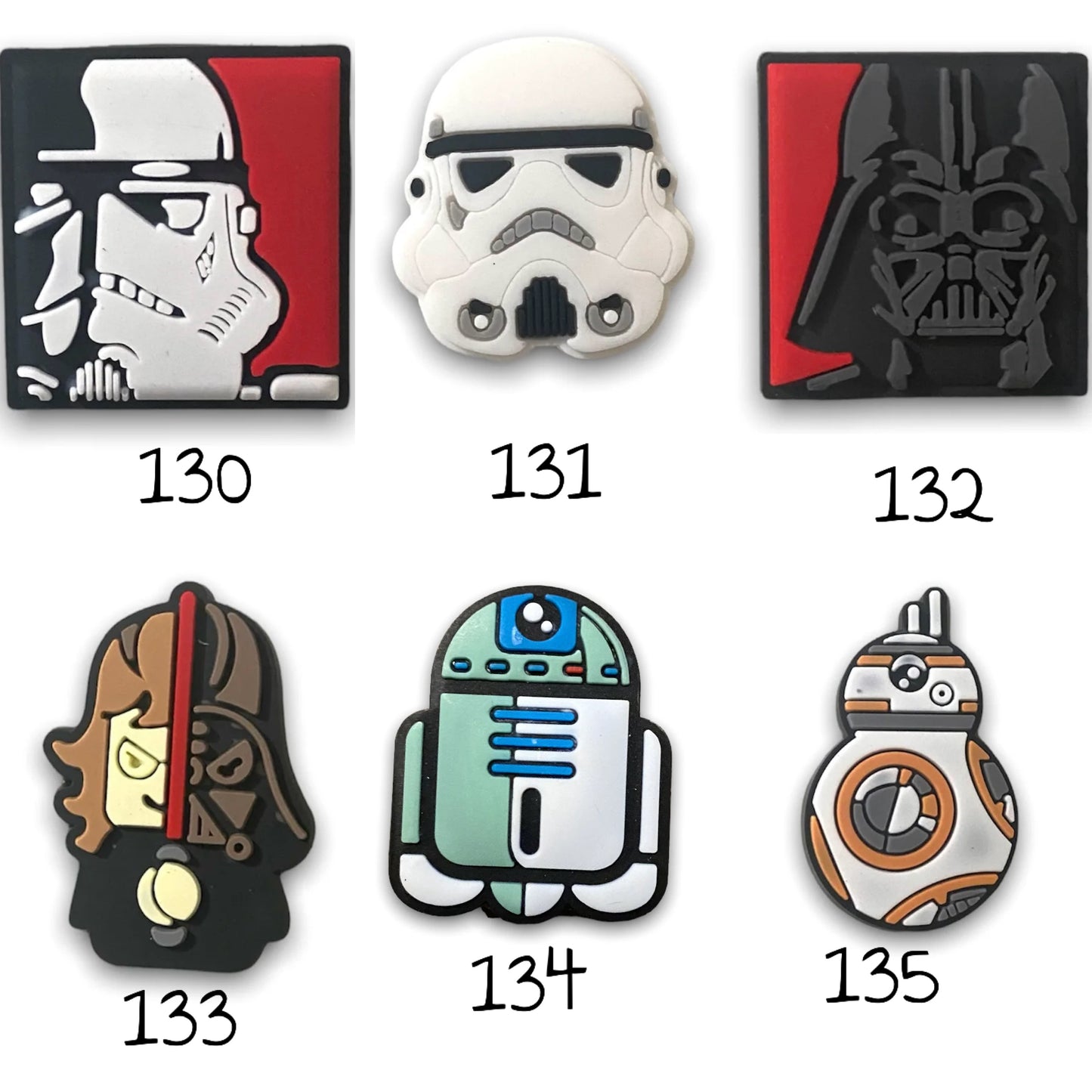 Star Wars Silicone Charms