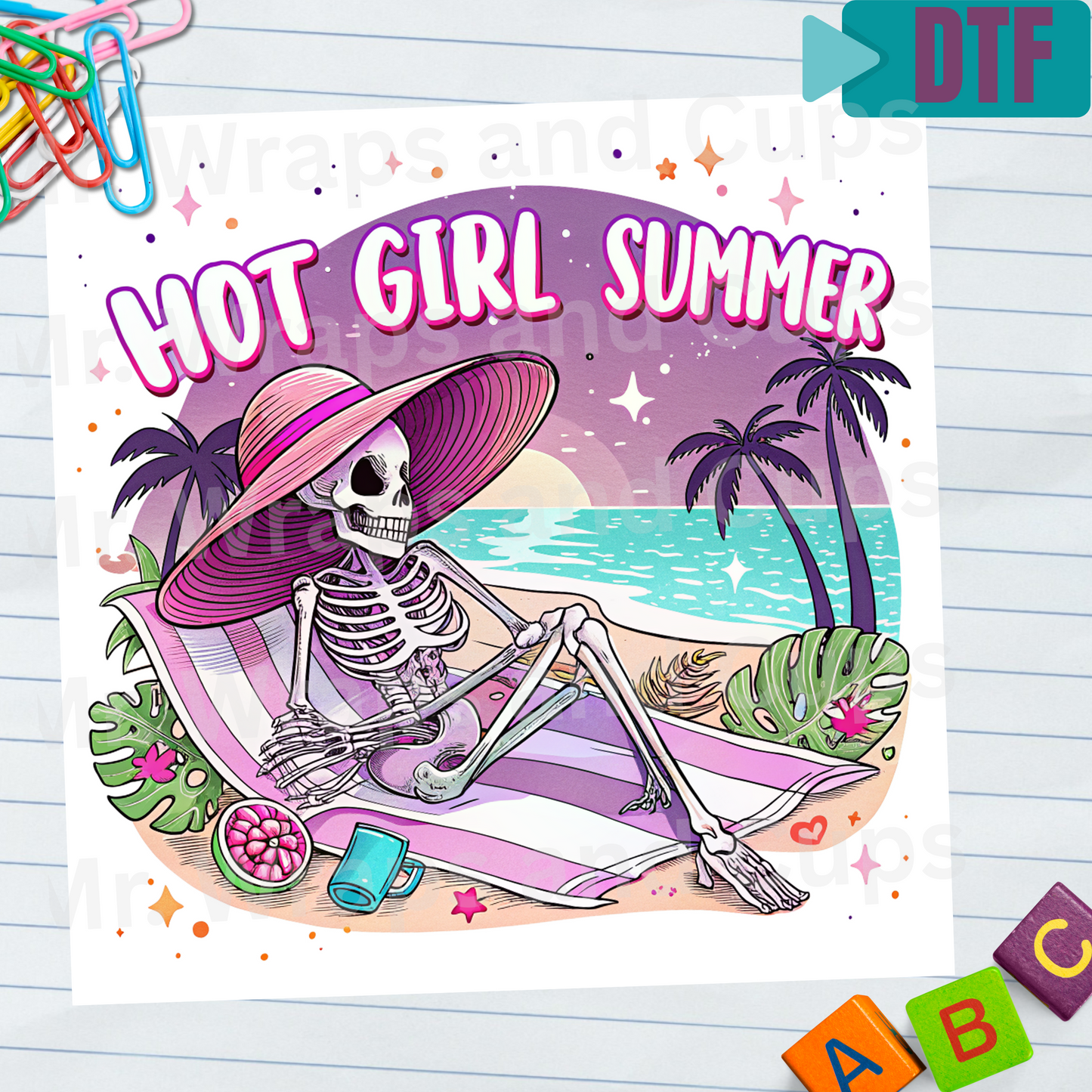 P 061 DTF Hot Girl Summer