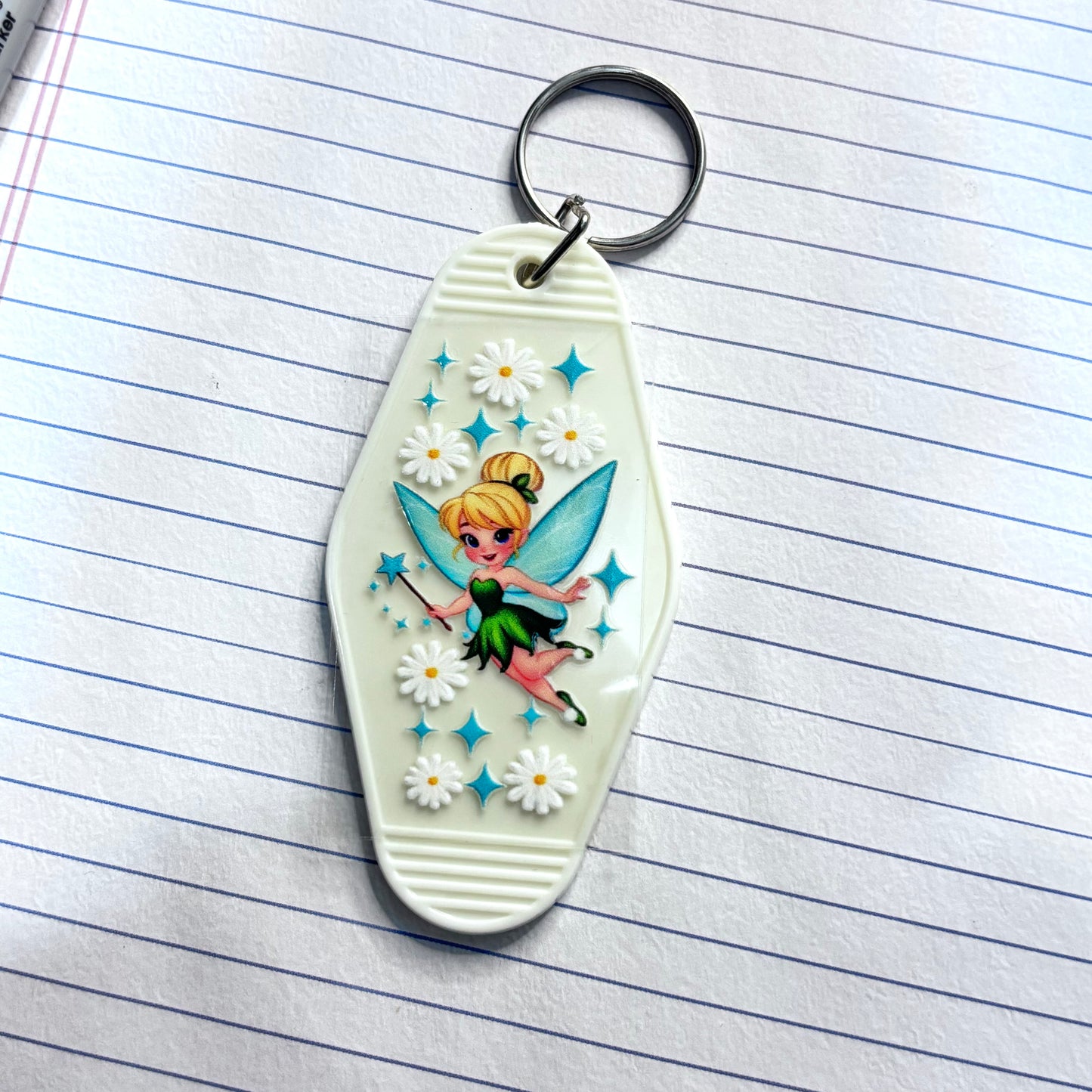 011 Tinker Fairy Keychain Decal