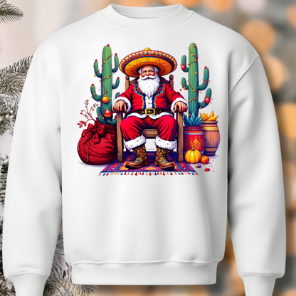 RTS- Hispanic Santa Christmas Crewneck