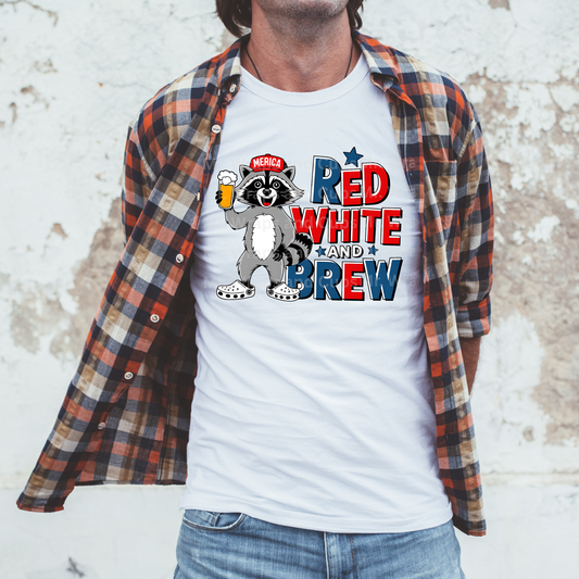 RTS Red White & Brew Shirt